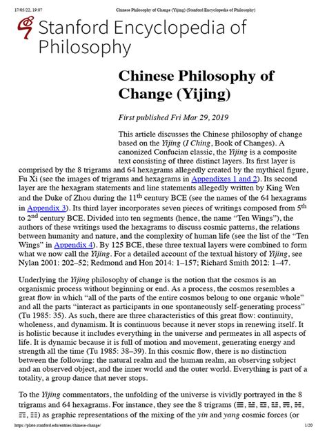 周易英文|Chinese Philosophy of Change (Yijing)